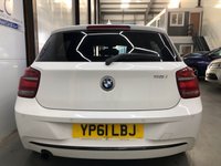 USED 2012 61 BMW 1 SERIES 1.6 118I SPORT 5d 168 BHP 1 Owner From New
