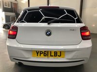 USED 2012 61 BMW 1 SERIES 1.6 118I SPORT 5d 168 BHP 1 Owner From New