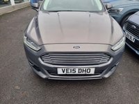 USED 2015 15 FORD MONDEO 2.0 TITANIUM ECONETIC TDCI 5d 148 BHP &pound;20 ROAD TAX SAT NAV LEATHER