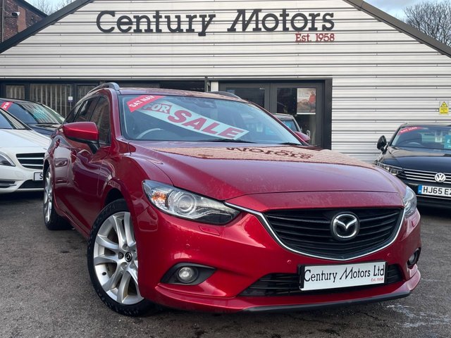 2014 64 Mazda 6 2.2 SKYACTIV-D SPORT NAV Tourer 5dr - LEATHER