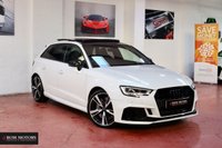 USED 2019 69 AUDI RS3 2.5 RS 3 TFSI QUATTRO AUDI SPORT EDITION 5d 395 BHP PAN ROOF/SS SEAT/DIGITAL DASH