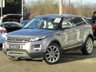 USED 2012 12 LAND ROVER RANGE ROVER EVOQUE 2.2 SD4 PURE 5d 190 BHP Finished in ORKNEY GREY METALLIC with contrasting OYSTER HEATED LEATHER Trim. This Evoque comes from one of the most desirable brands on the market today. It is great looking, Fun to drive and comfortable 4X4 SUV has features which include, PAN ROOF, 20" ALLOYS, DAB, B/TOOTH, MERIDIAN SPEAKERS, HEATED LEATHER SEATS and much more. Dealer serviced at 15783 miles, 34922 miles, 47558 miles, 56751 miles, 65082 miles, 73255 miles and at 76706 miles.