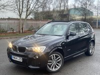 USED 2015 64 BMW X3 2.0 XDRIVE20D M SPORT 5d 188 BHP 