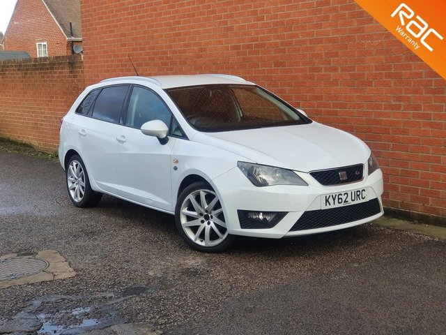 2012 62 Seat Ibiza 1.6 CR TDI FR 5d 104 BHP