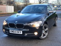 USED 2014 64 BMW 1 SERIES 2.0 118D SPORT 5d 141 BHP 