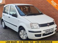 USED 2009 09 FIAT PANDA 1.1 ACTIVE ECO 5d 54 BHP LOW MILES - ECONOMICAL