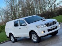 USED 2013 13 TOYOTA HI-LUX 3.0 INVINCIBLE 4X4 D-4D DCB 169 BHP LEATHER SEATS + FULL HISTORY