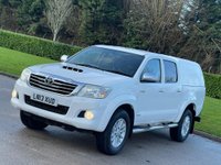USED 2013 13 TOYOTA HI-LUX 3.0 INVINCIBLE 4X4 D-4D DCB 169 BHP LEATHER SEATS + FULL HISTORY