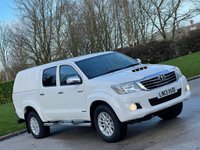 USED 2013 13 TOYOTA HI-LUX 3.0 INVINCIBLE 4X4 D-4D DCB 169 BHP LEATHER SEATS + FULL HISTORY
