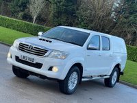 USED 2013 13 TOYOTA HI-LUX 3.0 INVINCIBLE 4X4 D-4D DCB 169 BHP LEATHER SEATS + FULL HISTORY
