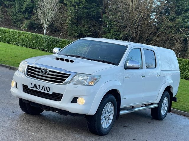 2013 13 Toyota HI-Lux 3.0 INVINCIBLE 4X4 D-4D DCB 169 BHP