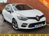USED 2016 16 RENAULT CLIO 1.5 DYNAMIQUE NAV GT LINE DCI 5d  