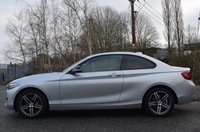 USED 2015 15 BMW 2 SERIES 2.0 218D SPORT 2d 141 BHP 19,000 MILES! 1 LADY OWNER! SAT NAV! HEATED LEATHER!