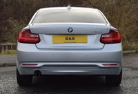 USED 2015 15 BMW 2 SERIES 2.0 218D SPORT 2d 141 BHP 19,000 MILES! 1 LADY OWNER! SAT NAV! HEATED LEATHER!
