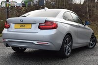 USED 2015 15 BMW 2 SERIES 2.0 218D SPORT 2d 141 BHP 19,000 MILES! 1 LADY OWNER! SAT NAV! HEATED LEATHER!