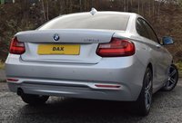 USED 2015 15 BMW 2 SERIES 2.0 218D SPORT 2d 141 BHP 19,000 MILES! 1 LADY OWNER! SAT NAV! HEATED LEATHER!