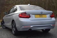 USED 2015 15 BMW 2 SERIES 2.0 218D SPORT 2d 141 BHP 19,000 MILES! 1 LADY OWNER! SAT NAV! HEATED LEATHER!