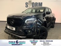 USED 2018 68 MERCEDES-BENZ X-CLASS | NO 79 | 2.3 X250 D 4MATIC POWER 4d 188 BHP CABARA BLACK, WIDE ARCH