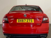 USED 2017 07 SKODA OCTAVIA 2.0 VRS TDI DSG 5d 181 BHP 2.0 VRS  DSG Glass roof, diamond cut alloy wheels, Spectacular high gloss corrida red ,18" Gemini alloy wheels