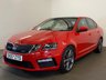 USED 2017 07 SKODA OCTAVIA 2.0 VRS TDI DSG 5d 181 BHP 2.0 VRS  DSG Glass roof, diamond cut alloy wheels, Spectacular high gloss corrida red ,18" Gemini alloy wheels