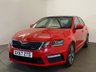 USED 2017 07 SKODA OCTAVIA 2.0 VRS TDI DSG 5d 181 BHP 2.0 VRS  DSG Glass roof, diamond cut alloy wheels, Spectacular high gloss corrida red ,18" Gemini alloy wheels