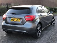 USED 2014 64 MERCEDES-BENZ A-CLASS 1.5L A180 CDI BLUEEFFICIENCY SPORT 5d AUTO 109 BHP 