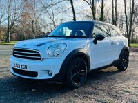 USED 2013 13 MINI PACEMAN 1.6 COOPER D 3d 111 BHP 