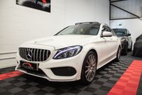 USED 2015 15 MERCEDES-BENZ C CLASS 2.1 C220 BLUETEC AMG LINE PREMIUM 4d 170 BHP SATNAV+ BLUETOOTH