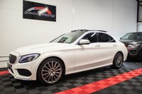 USED 2015 15 MERCEDES-BENZ C CLASS 2.1 C220 BLUETEC AMG LINE PREMIUM 4d 170 BHP SATNAV+ BLUETOOTH