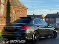 USED 2015 65 MERCEDES-BENZ C CLASS 2.1 C220 D AMG LINE PREMIUM PLUS 4d 170 BHP 