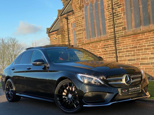 2015 65 Mercedes-Benz C Class 2.1 C220 D AMG LINE PREMIUM PLUS 4d 170 BHP