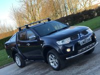 USED 2010 60 MITSUBISHI L200 2.5 DI-D 4X4 BARBARIAN LB DCB 175 BHP FULL HISTORY + T, BELT KIT CHANGED