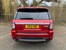 USED 2013 13 LAND ROVER RANGE ROVER SPORT 3.0 SDV6 AUTOBIOGRAPHY SPORT 5d 255 BHP FIRENZE RED, PRIVACY GLASS