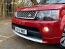 USED 2013 13 LAND ROVER RANGE ROVER SPORT 3.0 SDV6 AUTOBIOGRAPHY SPORT 5d 255 BHP FIRENZE RED, PRIVACY GLASS