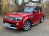 USED 2013 13 LAND ROVER RANGE ROVER SPORT 3.0 SDV6 AUTOBIOGRAPHY SPORT 5d 255 BHP FIRENZE RED, PRIVACY GLASS