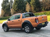 USED 2017 17 FORD RANGER 3.2 WILDTRAK 4X4 DCB TDCI 4d 197 BHP ** NO VAT * STEEL HARD TOP +TOW BAR