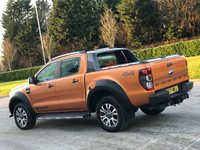 USED 2017 17 FORD RANGER 3.2 WILDTRAK 4X4 DCB TDCI 4d 197 BHP ** NO VAT * STEEL HARD TOP +TOW BAR