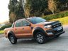 USED 2017 17 FORD RANGER 3.2 WILDTRAK 4X4 DCB TDCI 4d 197 BHP ** NO VAT * STEEL HARD TOP +TOW BAR