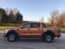 USED 2017 17 FORD RANGER 3.2 WILDTRAK 4X4 DCB TDCI 4d 197 BHP ** NO VAT * STEEL HARD TOP +TOW BAR