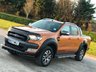 USED 2017 17 FORD RANGER 3.2 WILDTRAK 4X4 DCB TDCI 4d 197 BHP ** NO VAT * STEEL HARD TOP +TOW BAR