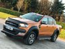 USED 2017 17 FORD RANGER 3.2 WILDTRAK 4X4 DCB TDCI 4d 197 BHP ** NO VAT * STEEL HARD TOP +TOW BAR
