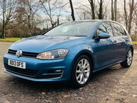 USED 2013 13 VOLKSWAGEN GOLF 2.0L GT TDI BLUEMOTION TECHNOLOGY DSG 5d 148 BHP 8 VW Main Dealer services inc. cambelt & water pump just done!