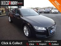 USED 2013 62 AUDI A7 3.0 TDI QUATTRO SE 5d 204 BHP + FULL SERVICE HISTORY + 1 YEAR MOT AND BREAKDOWN COVER