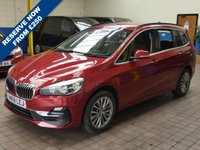 USED 2018 68 BMW 2 SERIES 1.5 218I LUXURY GRAN TOURER 5d 139 BHP 7 SEATS SAT NAV LEATHER