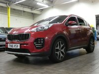 USED 2016 16 KIA SPORTAGE 2.0 CRDI GT-LINE 5d 134 BHP SAT NAV LEATHER CAMERA VAT Q