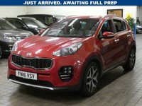 USED 2016 16 KIA SPORTAGE 2.0 CRDI GT-LINE 5d 134 BHP SAT NAV LEATHER CAMERA VAT Q