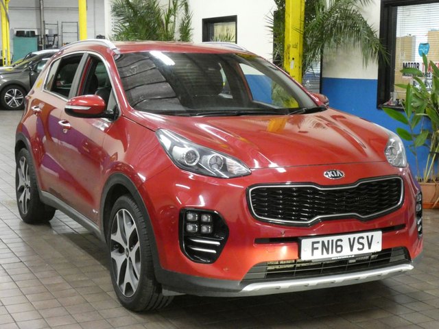 2016 16 Kia Sportage 2.0 CRDI GT-LINE 5d 134 BHP