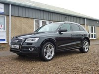USED 2016 66 AUDI Q5 2.0 TDI QUATTRO S LINE PLUS 5d 187 BHP www.suffolkcarcentre.co.uk - Located at Reydon