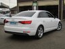 USED 2017 17 AUDI A4 1.4 TFSI SPORT 4d 148 BHP Finished in IBIS WHITE with contrasting BLACK SPORTS TRIM. This popular Audi Saloon has genuine good looks and a luxurious feel. Great to drive and practical with loads of room for the average sized family. Features include, 18" ALLOYS, Sat Nav, DAB RADIO, Cruise Control, Blue Tooth, Parking Sensors, Tinted windows and much more. Dealer serviced at 12361 miles, 14484 miles, 18391 miles and at 34594 miles. MOT due 30/11/2022.