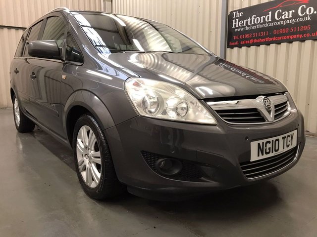 2010 10 Vauxhall Zafira 1.9 ELITE CDTI 5d 118 BHP